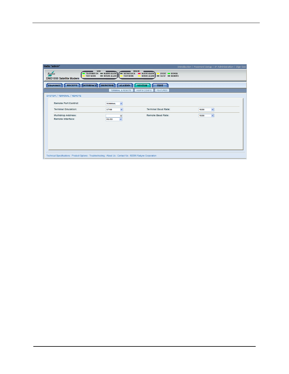 Comtech EF Data DMD1050 User Manual | Page 138 / 188