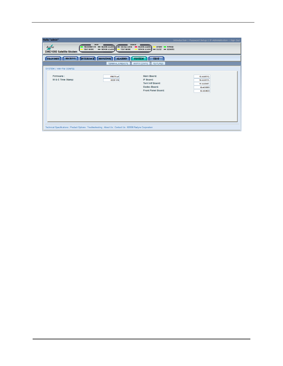 Comtech EF Data DMD1050 User Manual | Page 139 / 188