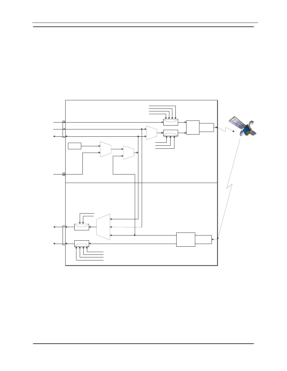 1 tx clock options, Figure 3-9. clocking and polarity diagram, Dmd1050 clocking and polarity | Comtech EF Data DMD1050 User Manual | Page 43 / 188