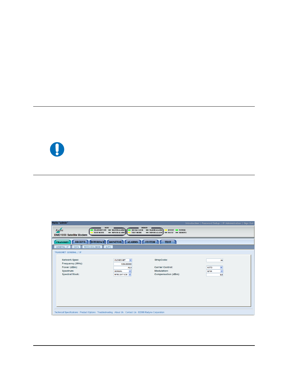Ch07_web_browser, Chapter 7. web browser | Comtech EF Data DMD1050 User Manual | Page 95 / 188