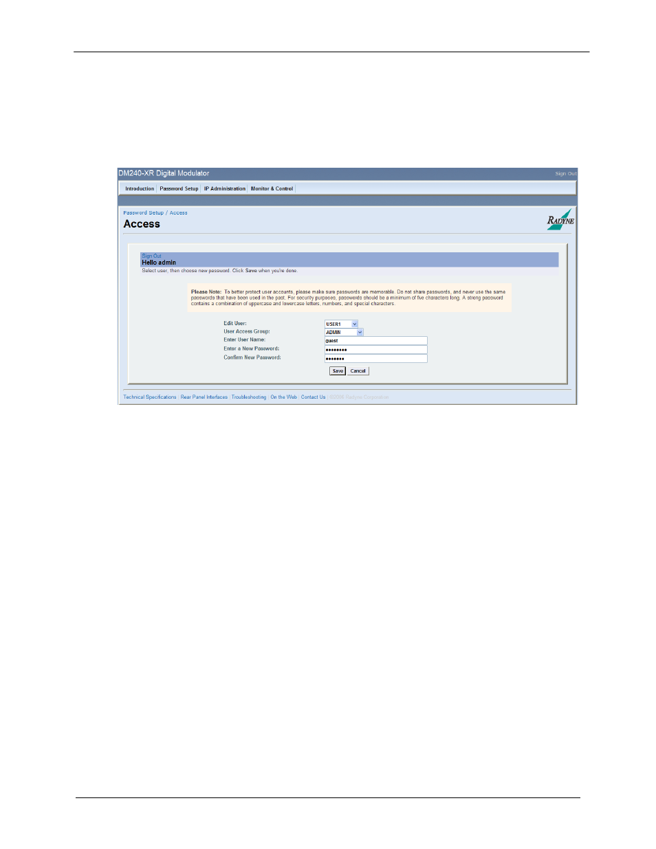 Comtech EF Data DM240XR User Manual | Page 145 / 196