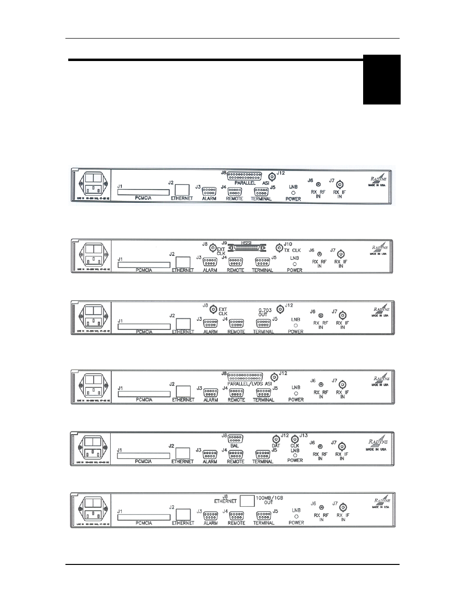 Electrical interfaces -1, 0 dd240xr connections -1, Electrical interfaces | Comtech EF Data DD240XR Rev Е User Manual | Page 89 / 121