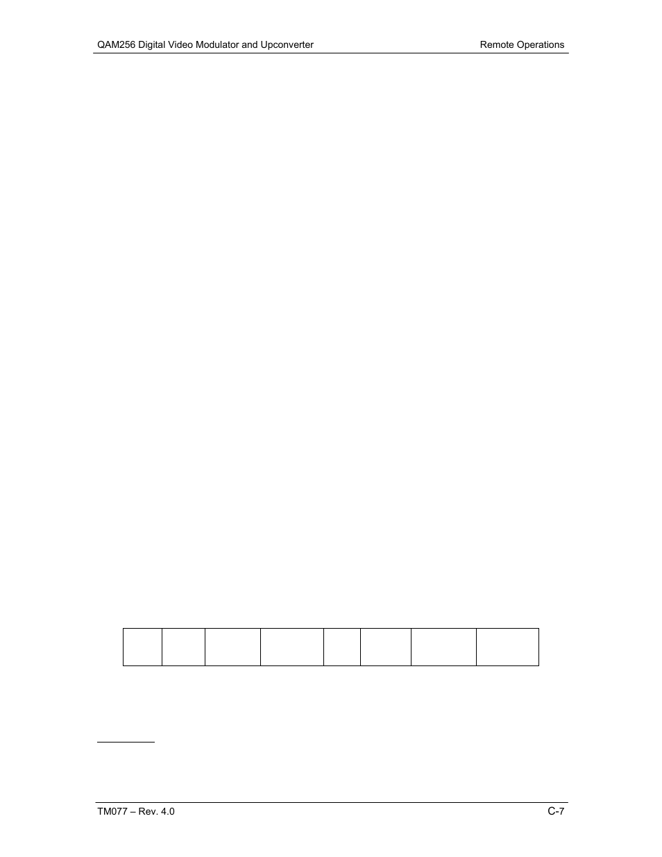 Comtech EF Data QAM256 User Manual | Page 62 / 87
