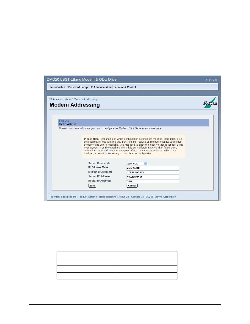 3 ip and application administration | Comtech EF Data DMD20 User Manual | Page 171 / 212