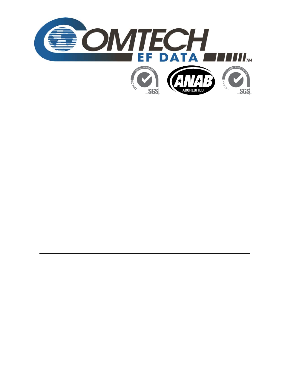 Inside cover, Crs-150 | Comtech EF Data CRS-150 User Manual | Page 3 / 78