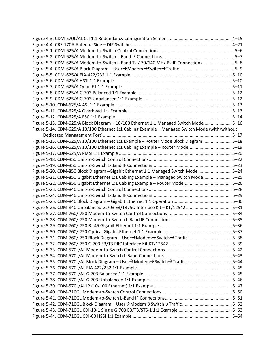 Comtech EF Data CRS-170A User Manual | Page 11 / 172