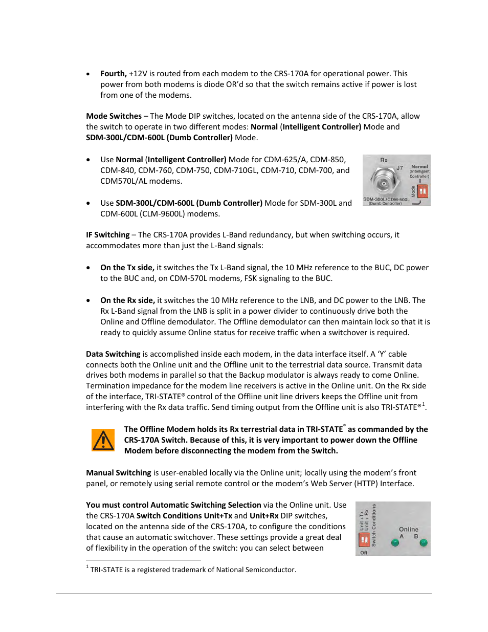 Comtech EF Data CRS-170A User Manual | Page 26 / 172