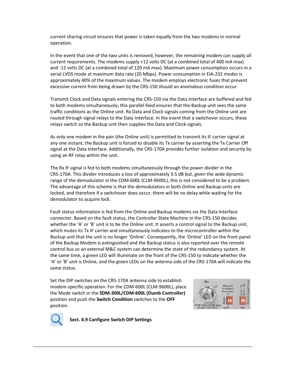 Comtech EF Data CRS-170A User Manual | Page 37 / 172