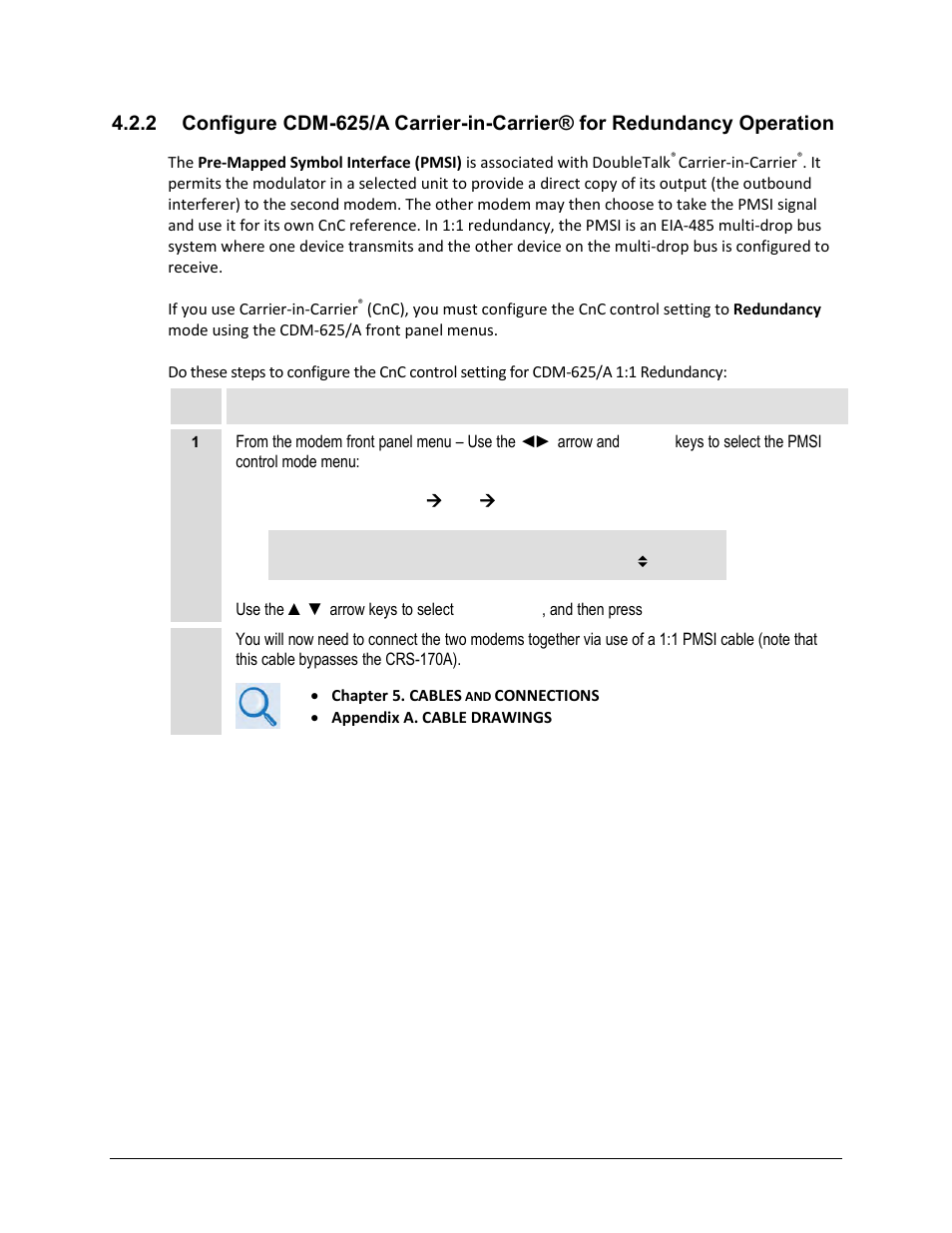 Comtech EF Data CRS-170A User Manual | Page 53 / 172