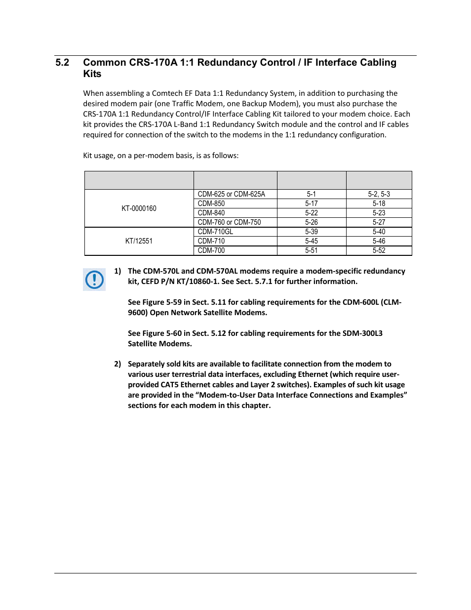 Comtech EF Data CRS-170A User Manual | Page 73 / 172
