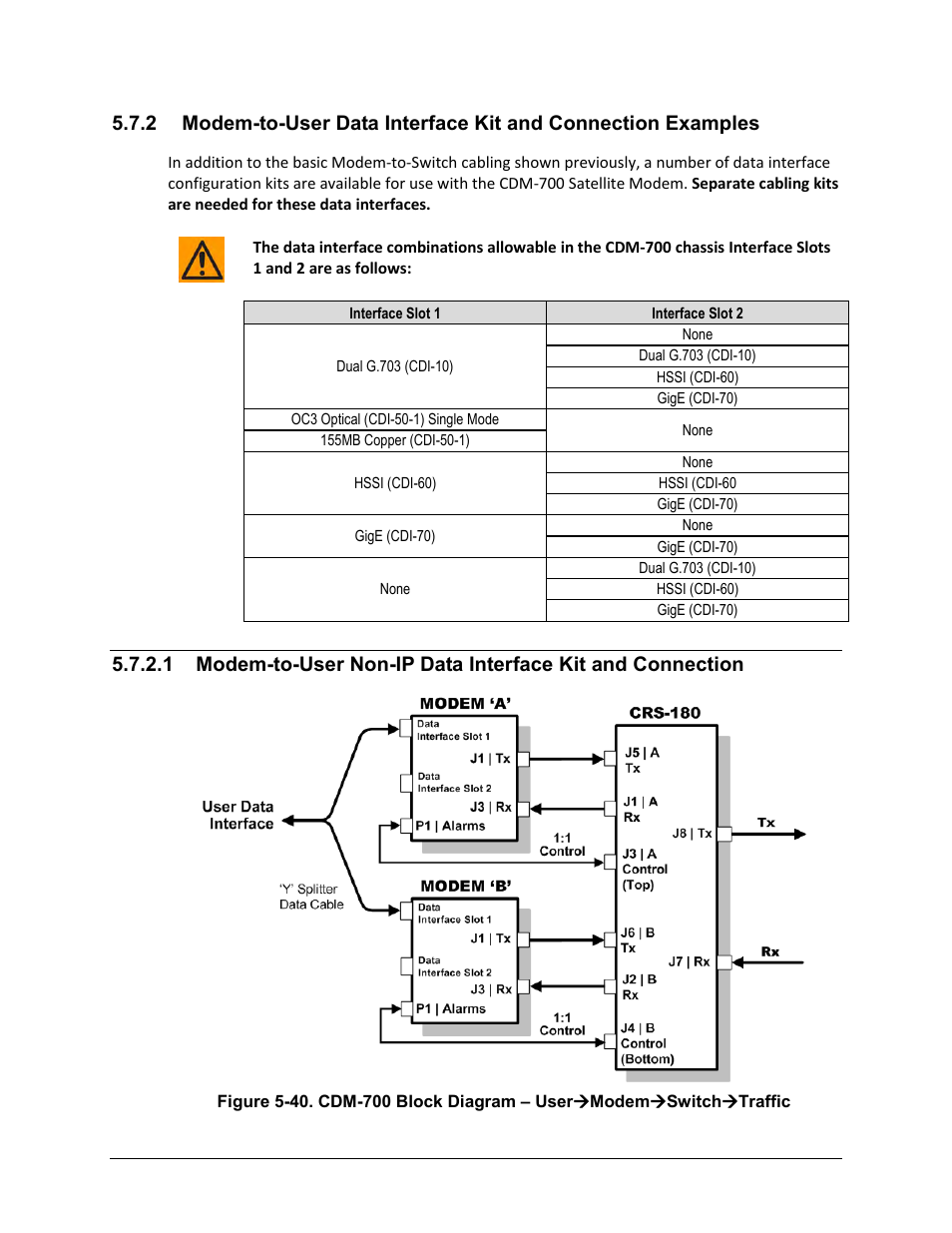 Comtech EF Data CRS-180 User Manual | Page 107 / 136