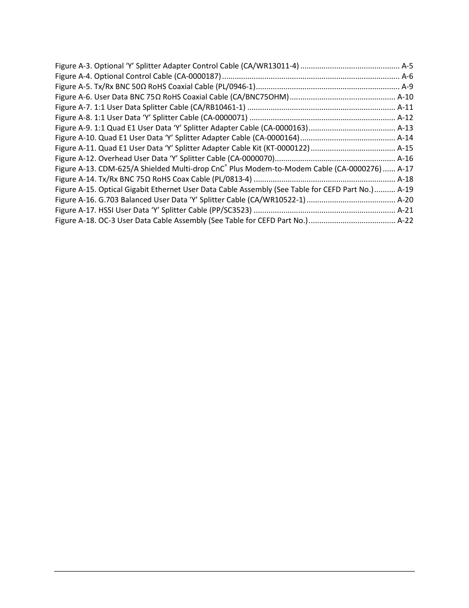 Comtech EF Data CRS-180 User Manual | Page 11 / 136