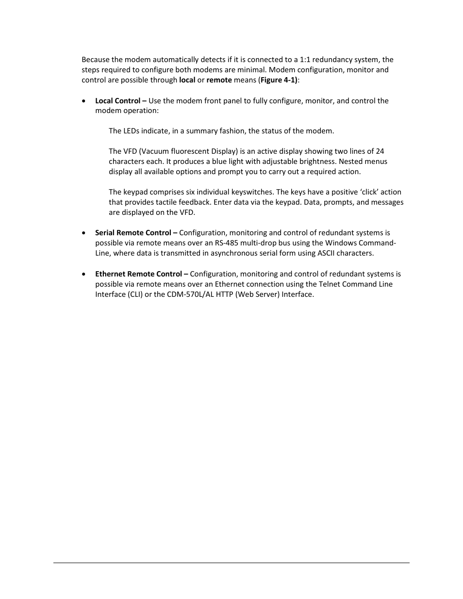 Comtech EF Data CRS-180 User Manual | Page 52 / 136