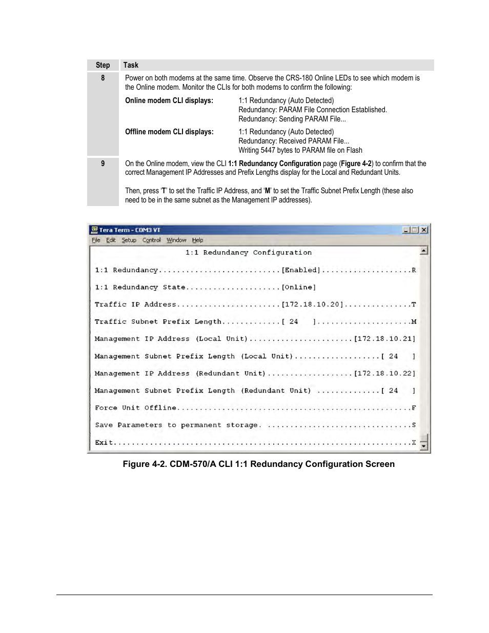 Comtech EF Data CRS-180 User Manual | Page 55 / 136