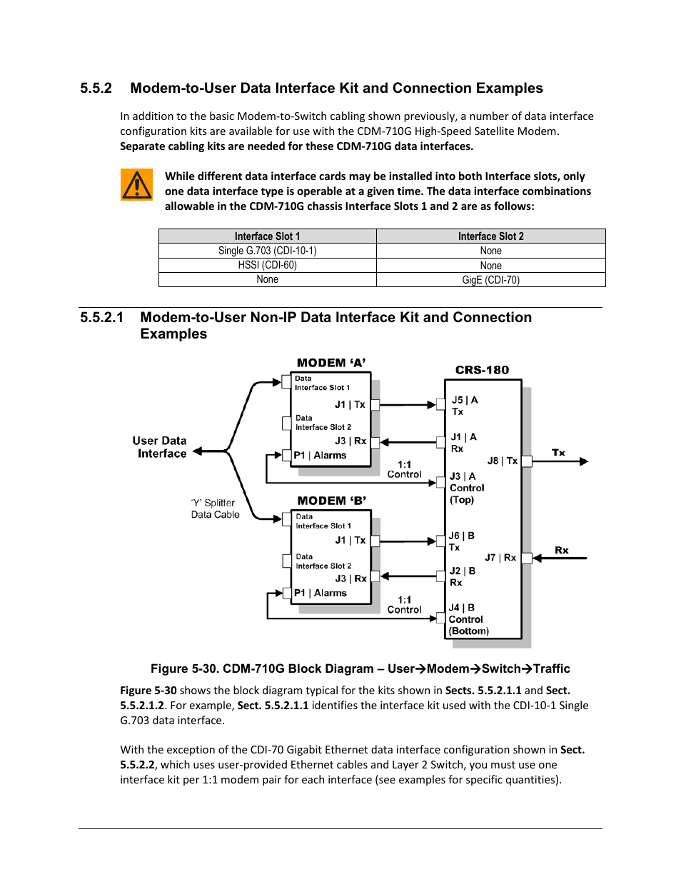 Comtech EF Data CRS-180 User Manual | Page 95 / 136