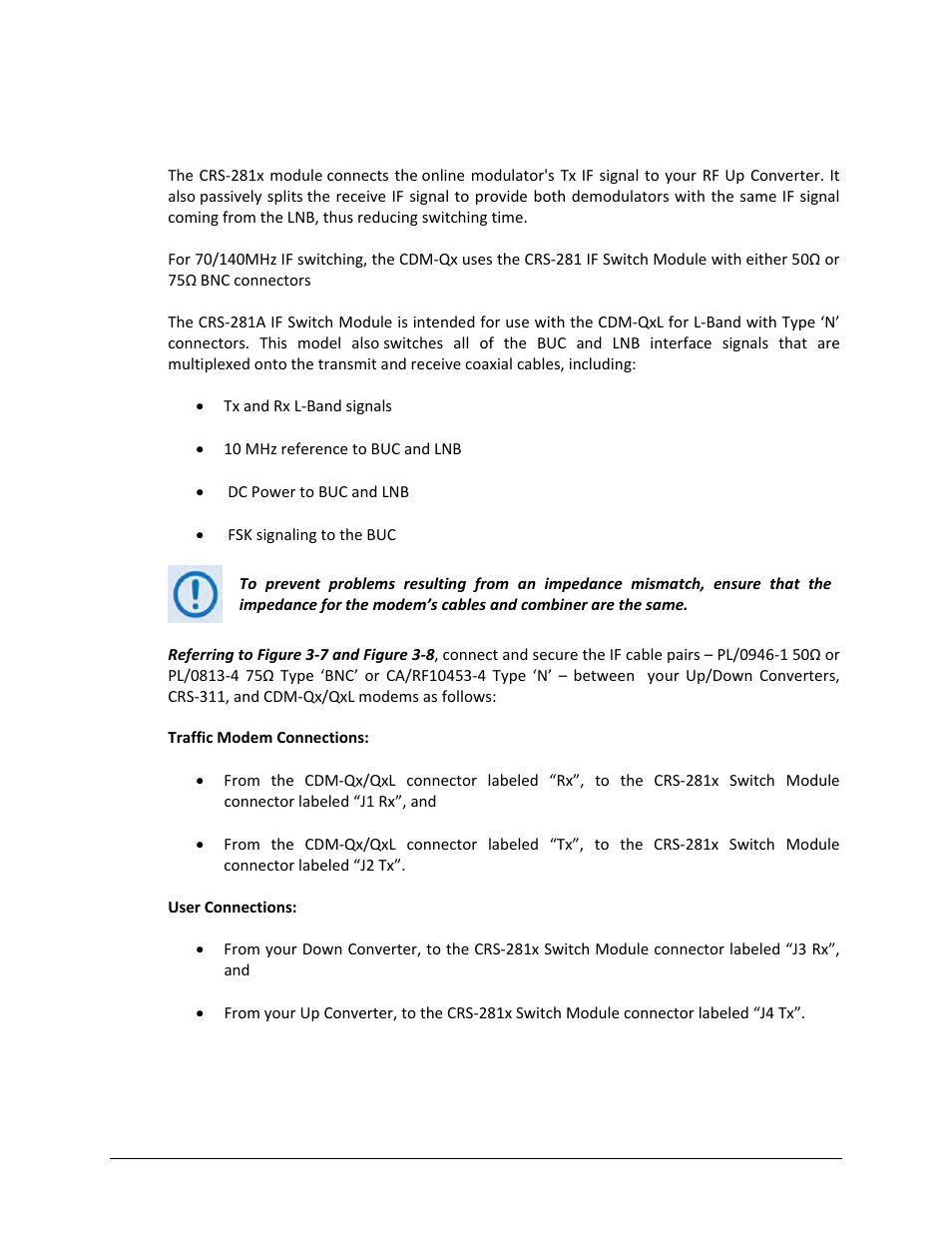 Comtech EF Data CRS-311 User Manual | Page 61 / 196