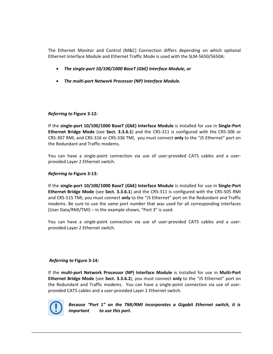 5 ethernet m&c connections – crs-311 to user | Comtech EF Data CRS-311 User Manual | Page 71 / 196