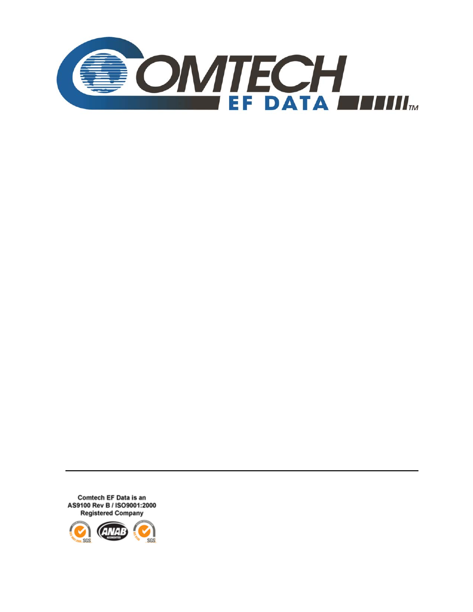 Crs-280 rev 1, Inside cover, Crs-280l | Comtech EF Data CRS-280L User Manual | Page 5 / 64