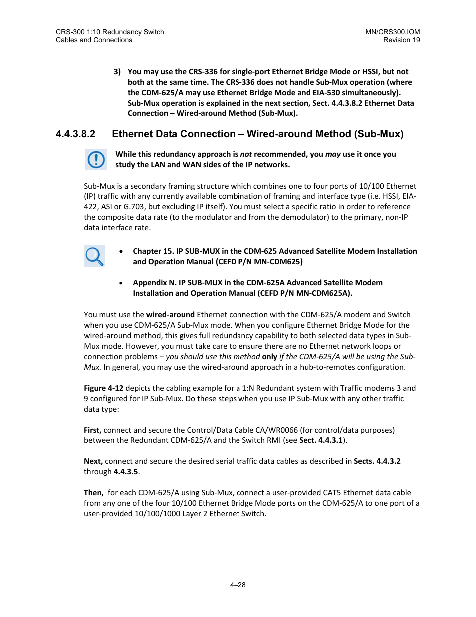 T. 4.4.3.8.2), T 4.4.3.8.2 | Comtech EF Data CRS-300 User Manual | Page 102 / 300