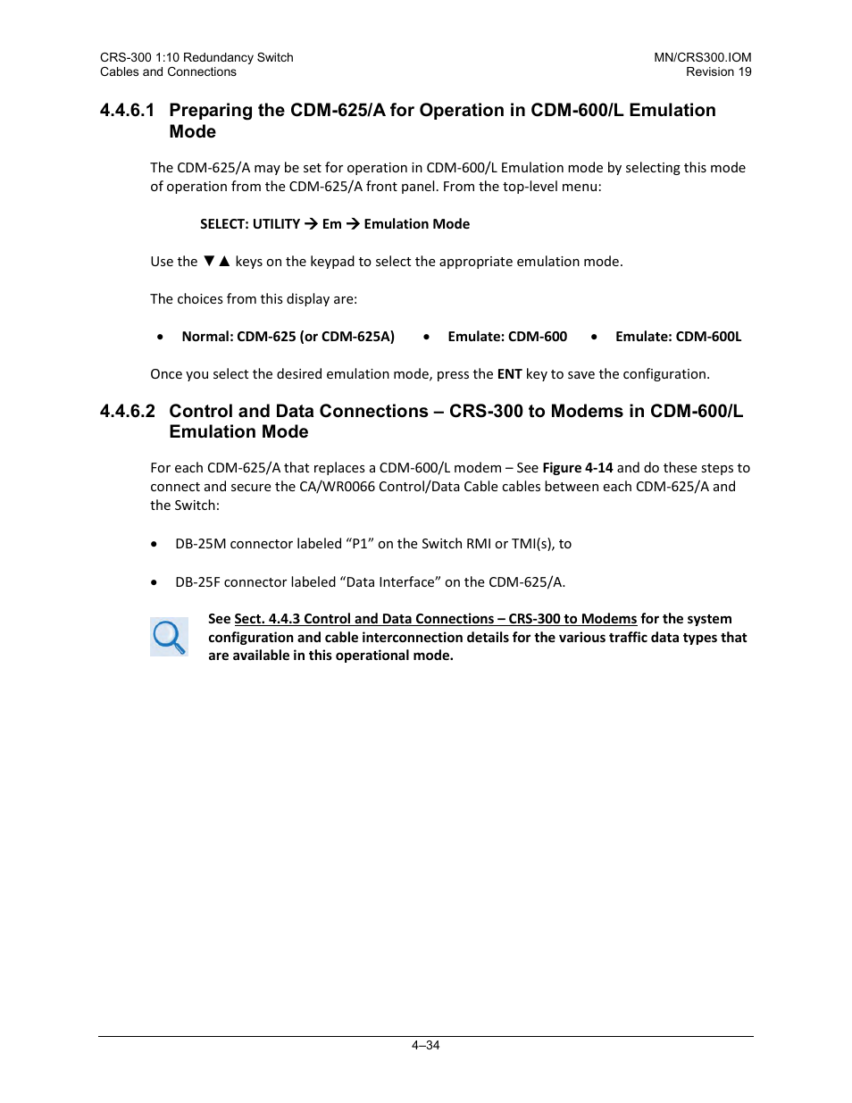 Comtech EF Data CRS-300 User Manual | Page 108 / 300