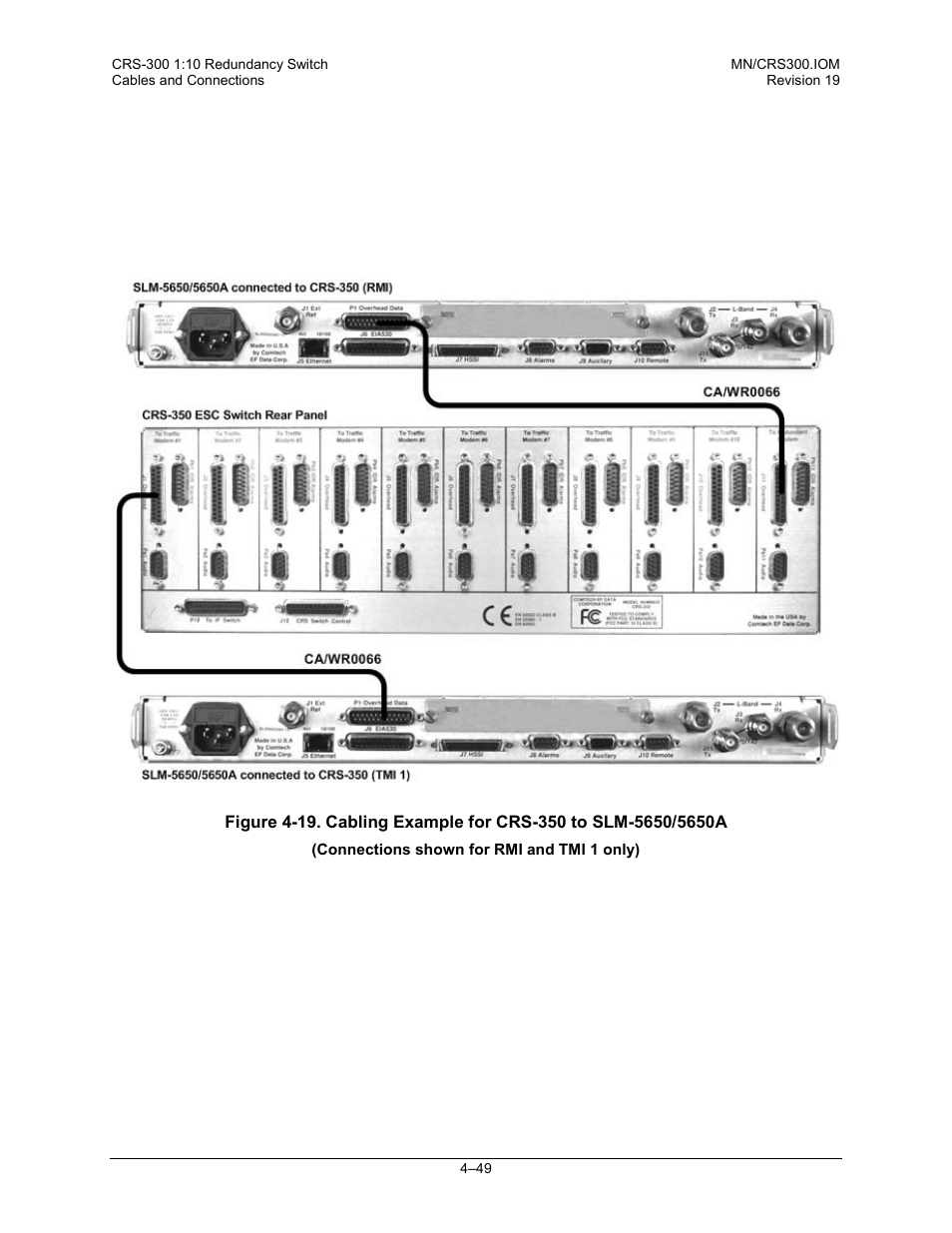 Comtech EF Data CRS-300 User Manual | Page 123 / 300