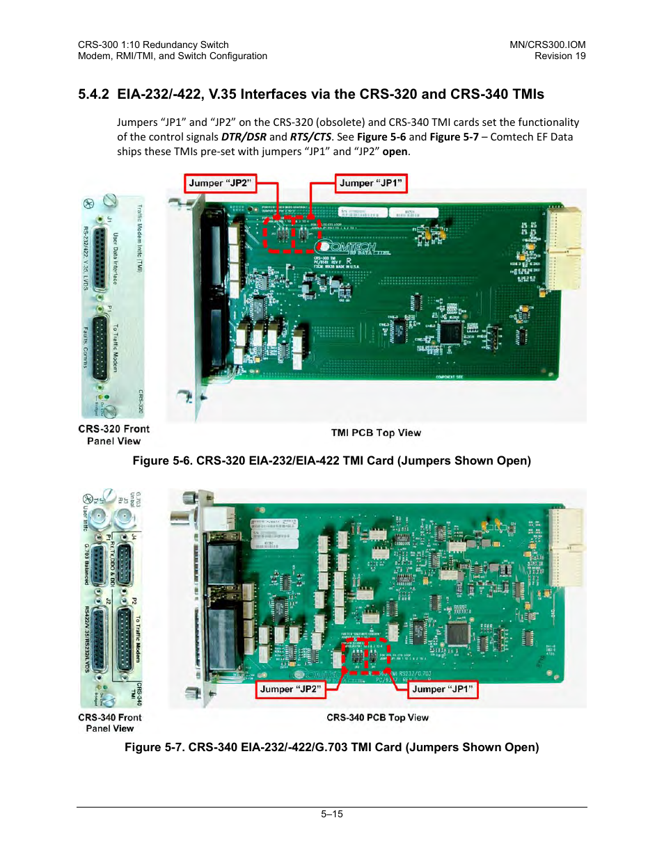 Comtech EF Data CRS-300 User Manual | Page 179 / 300