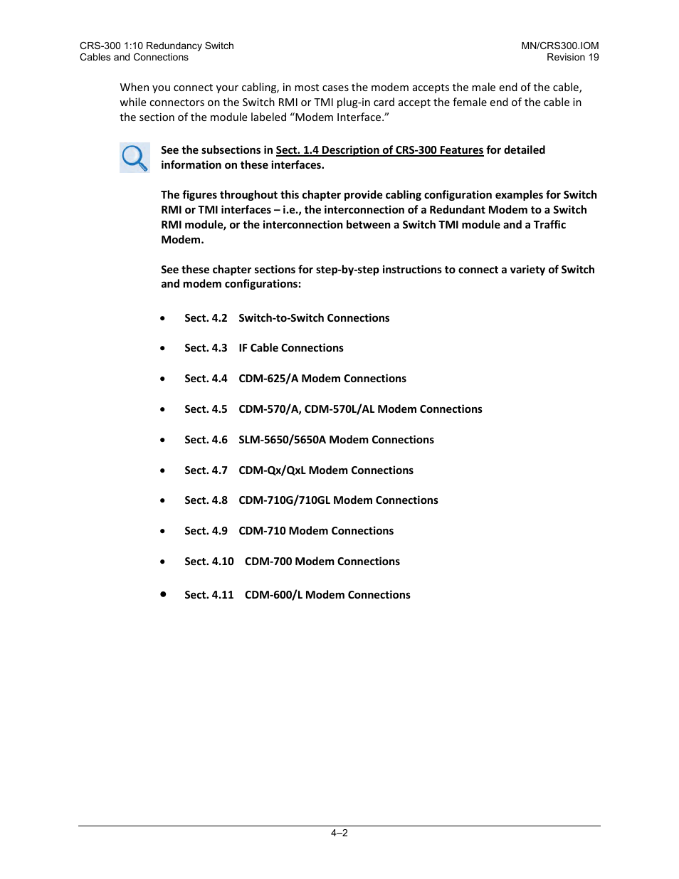 Comtech EF Data CRS-300 User Manual | Page 76 / 300
