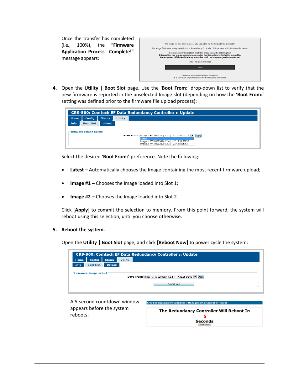 Comtech EF Data CRS-500 User Manual | Page 109 / 218