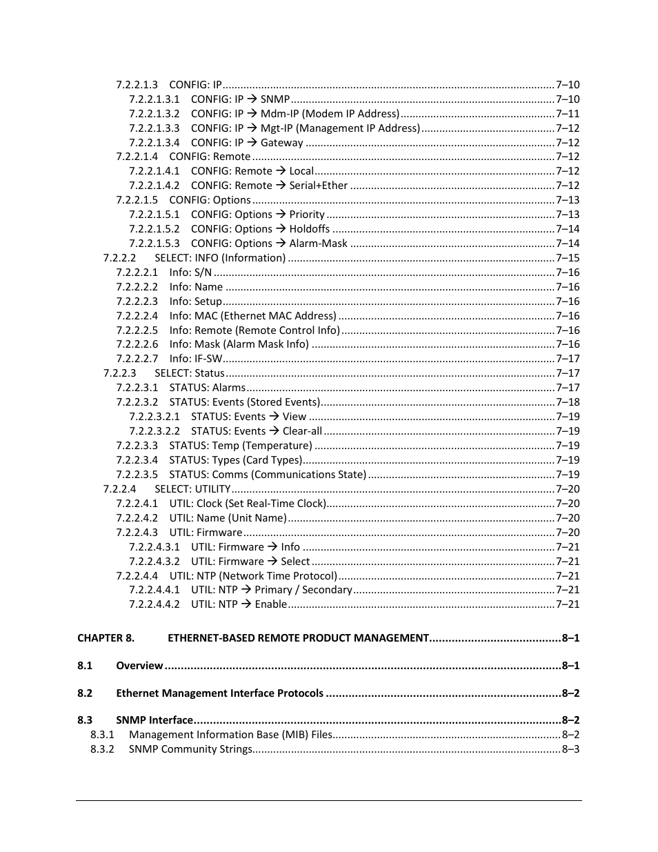 Comtech EF Data CRS-500 User Manual | Page 11 / 218