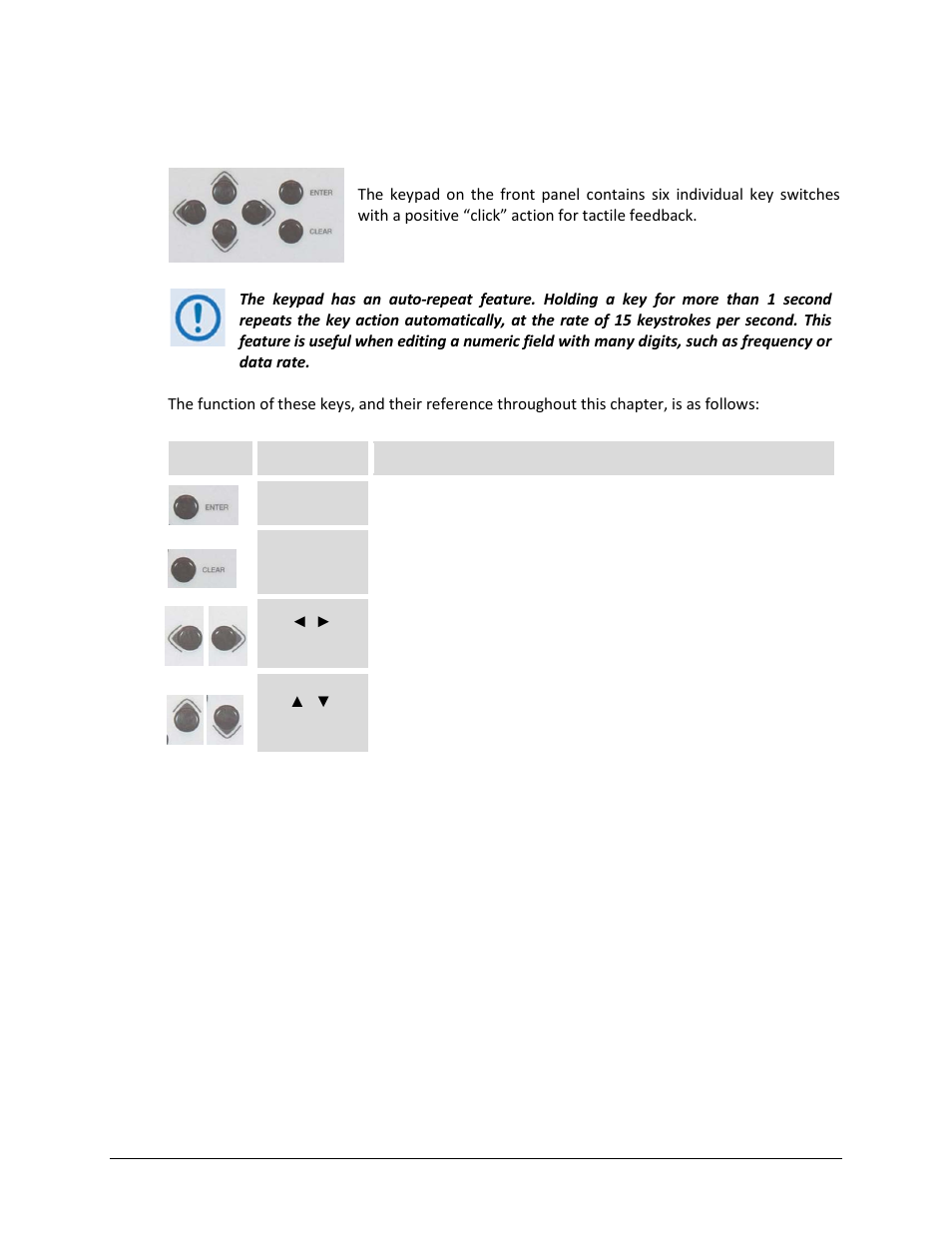 2 6-button keypad | Comtech EF Data CRS-500 User Manual | Page 119 / 218