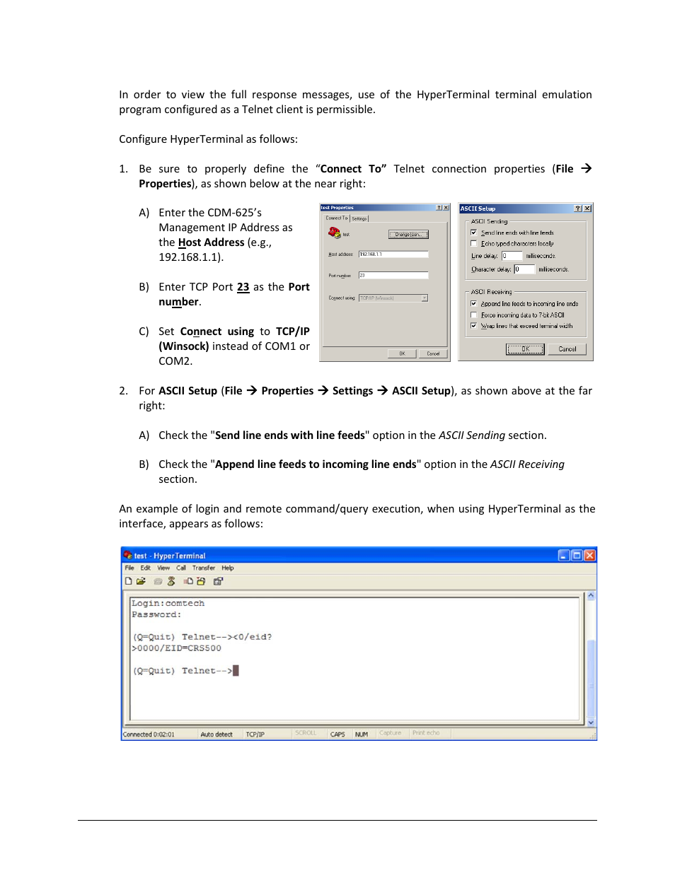 Comtech EF Data CRS-500 User Manual | Page 143 / 218
