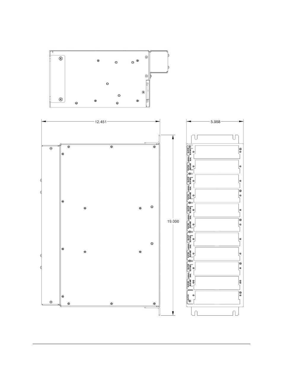 4 dsu dimensional envelope | Comtech EF Data CRS-500 User Manual | Page 39 / 218