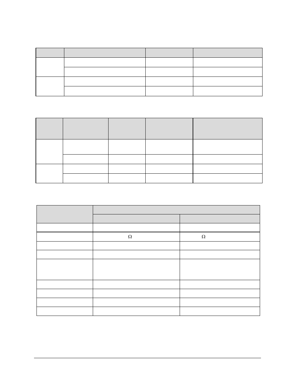 1 control switch unit (csu) configurations, 2 data switch unit (dsu) configurations, 3 isu (crs-282xx) specifications | Comtech EF Data CRS-500 User Manual | Page 45 / 218