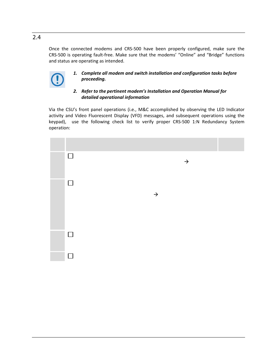 Comtech EF Data CRS-500 User Manual | Page 51 / 218
