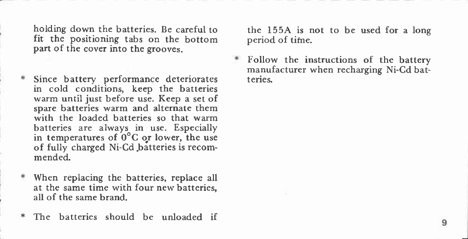 Canon 155 A User Manual | Page 9 / 44