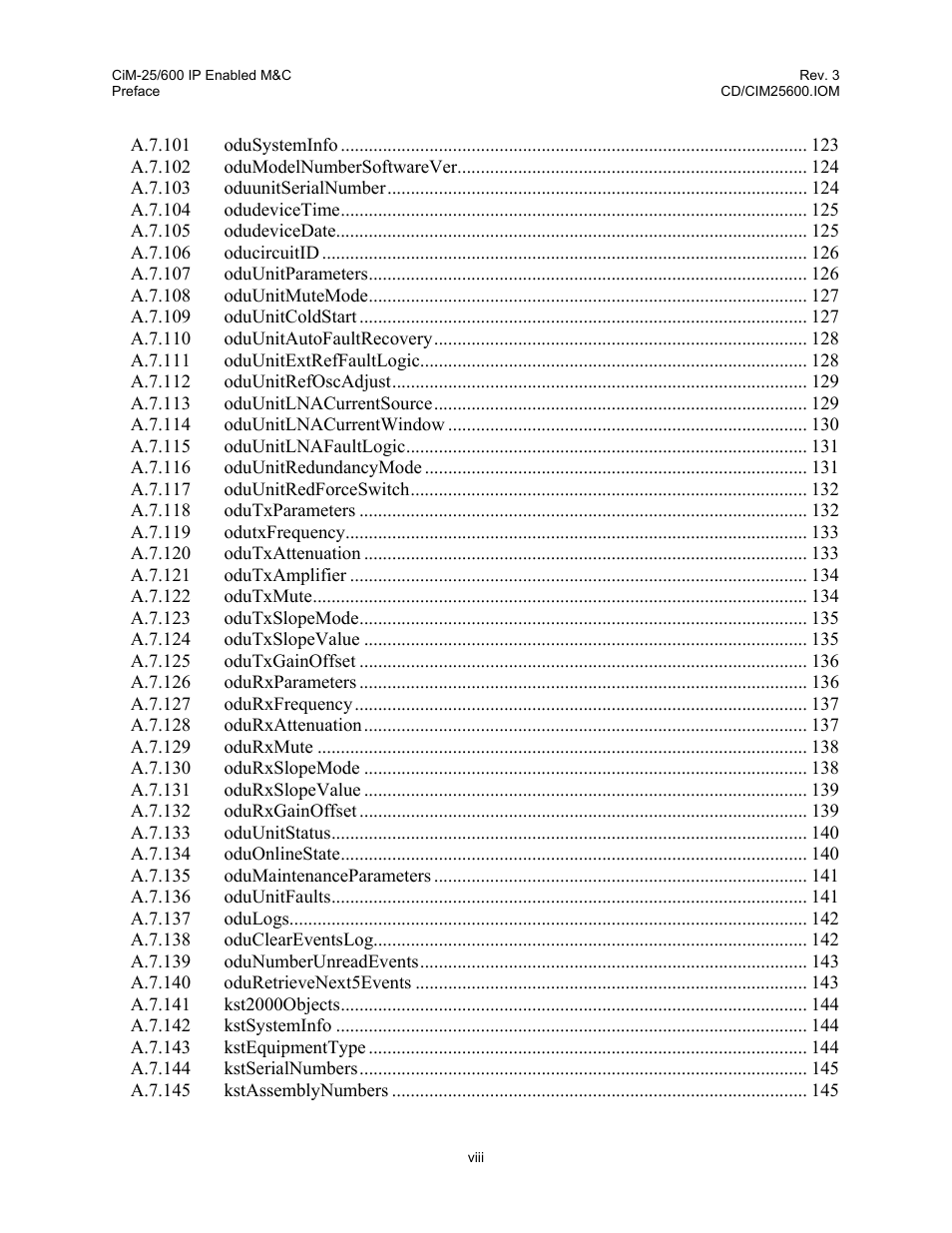 Comtech EF Data CiM-25/600 User Manual | Page 14 / 186
