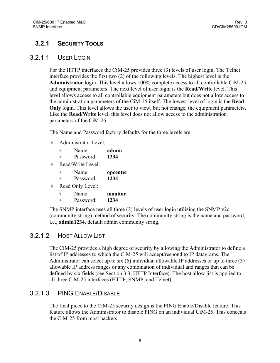 Comtech EF Data CiM-25/600 User Manual | Page 28 / 186