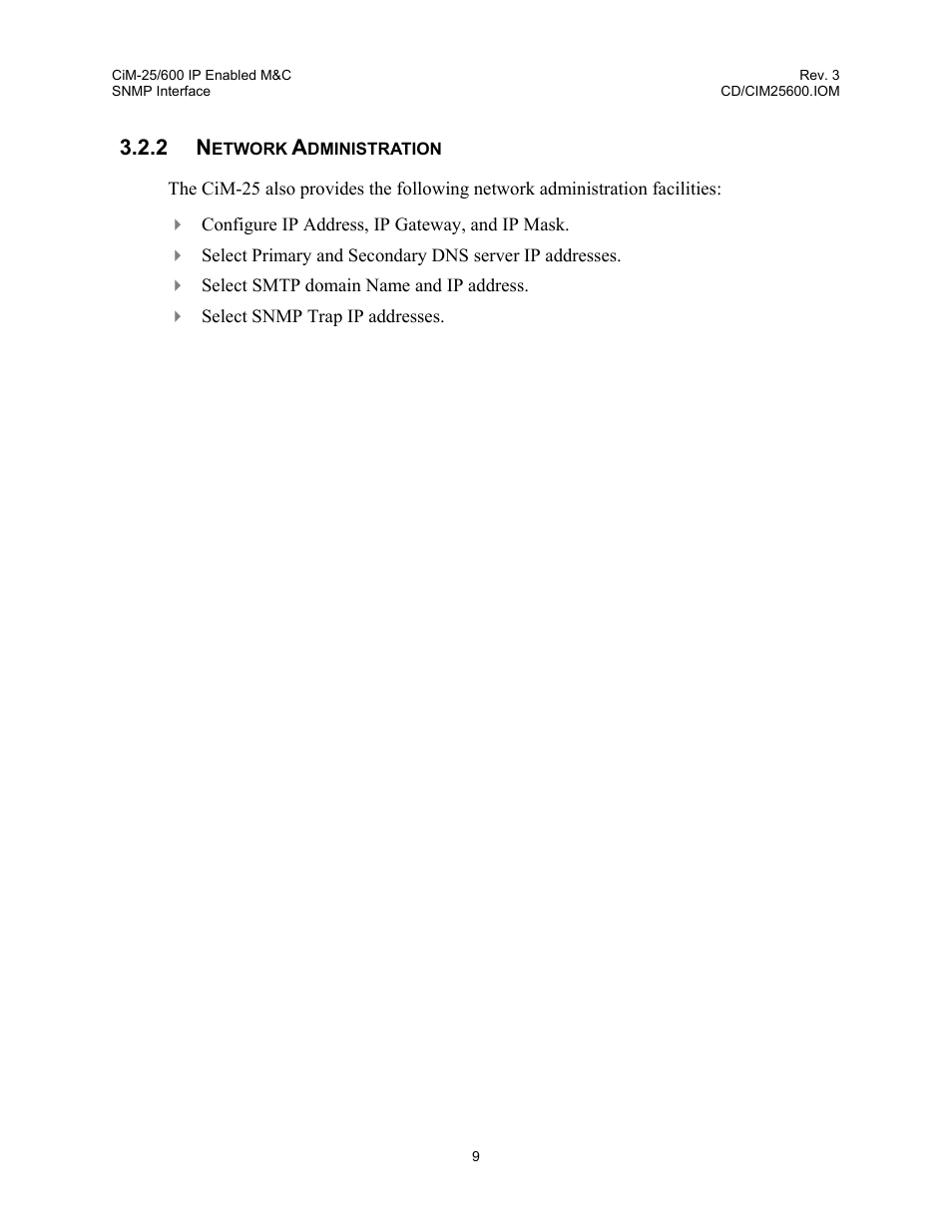 Comtech EF Data CiM-25/600 User Manual | Page 29 / 186