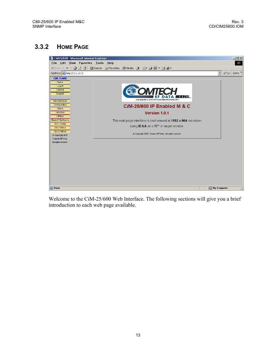 Comtech EF Data CiM-25/600 User Manual | Page 33 / 186