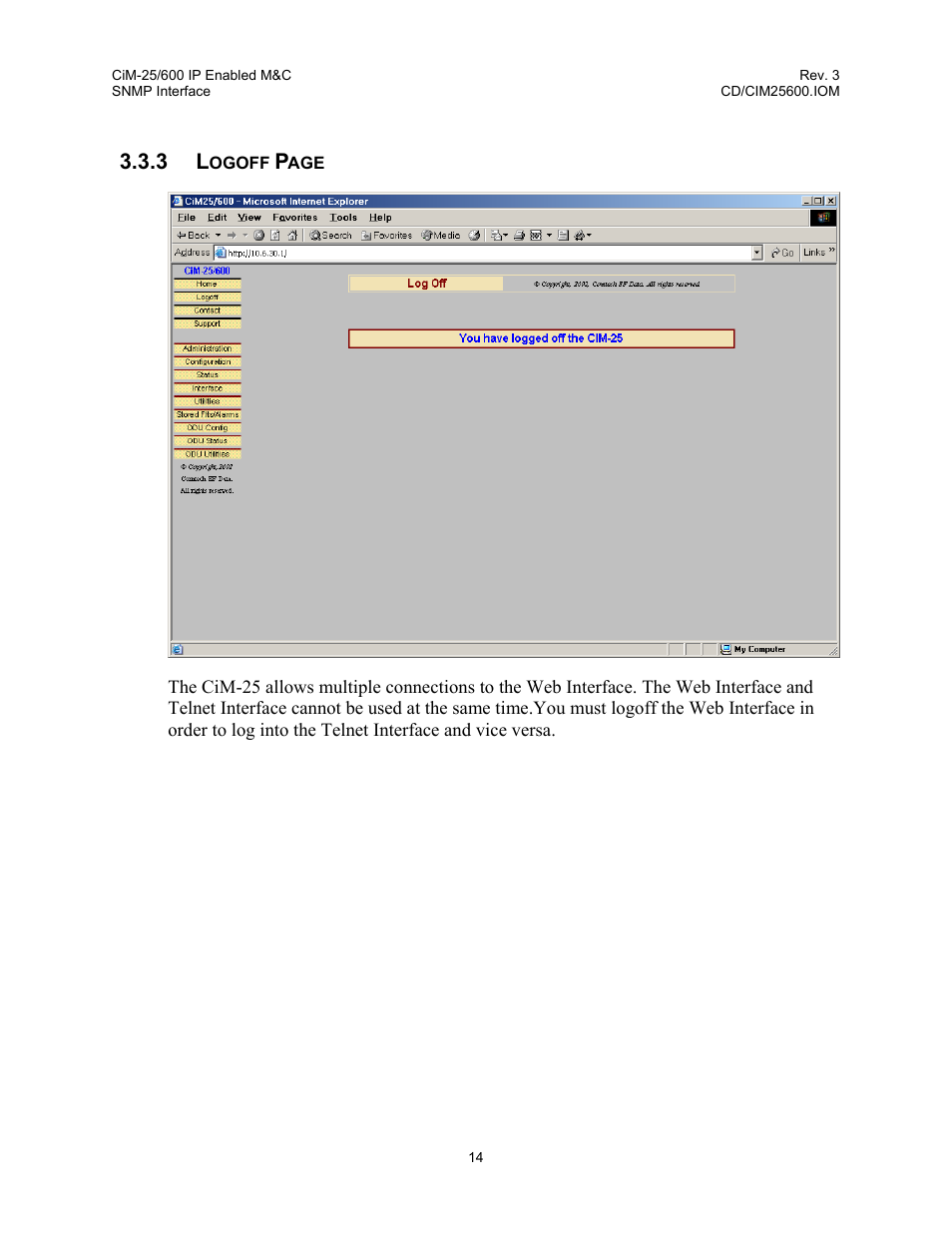 Comtech EF Data CiM-25/600 User Manual | Page 34 / 186