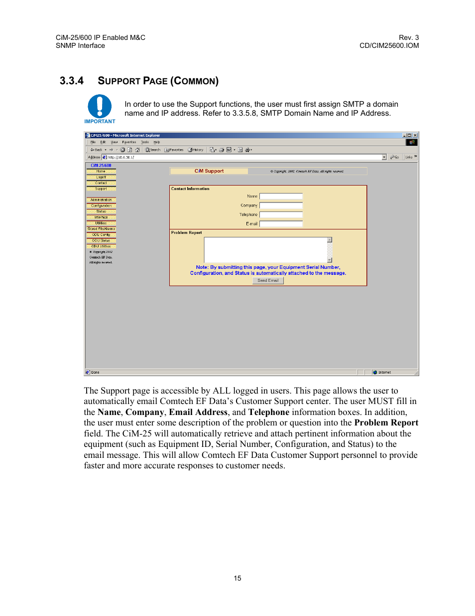Comtech EF Data CiM-25/600 User Manual | Page 35 / 186