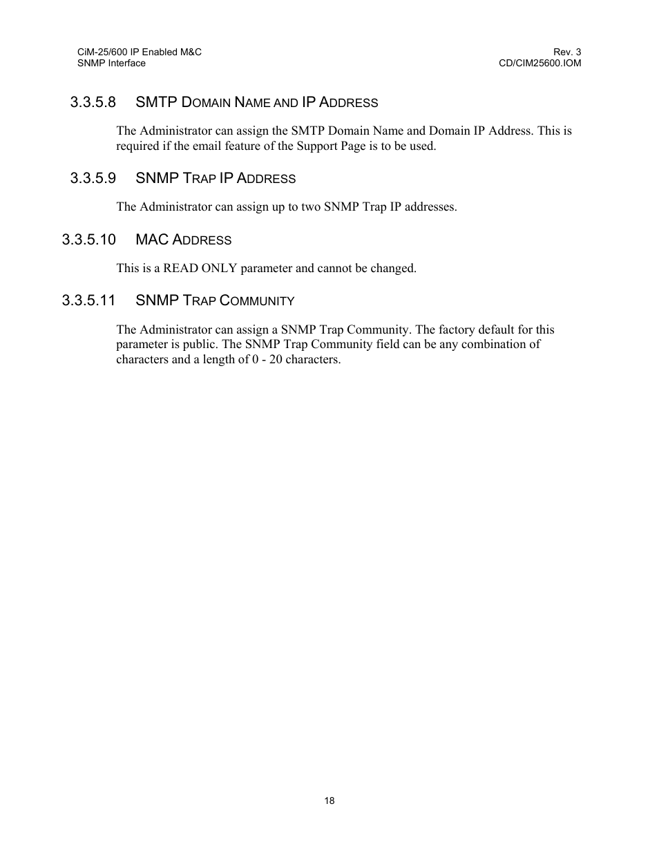 Comtech EF Data CiM-25/600 User Manual | Page 38 / 186