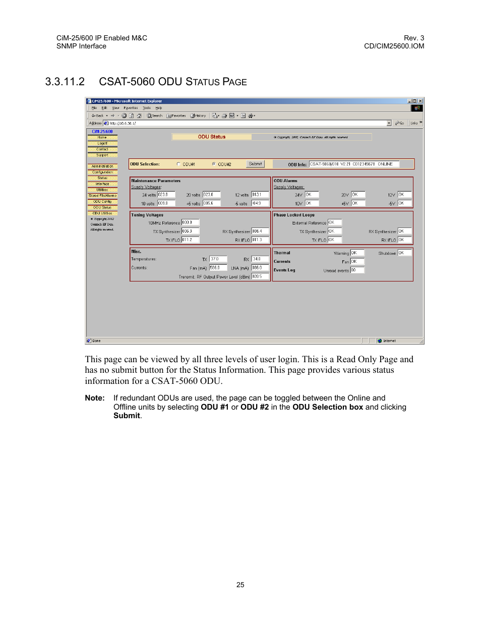 Comtech EF Data CiM-25/600 User Manual | Page 45 / 186