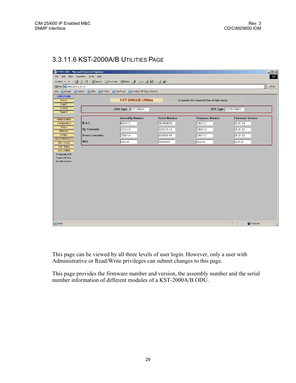 Comtech EF Data CiM-25/600 User Manual | Page 49 / 186