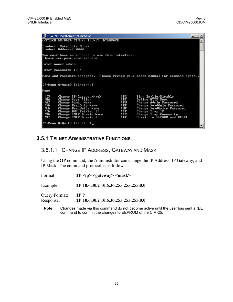 Comtech EF Data CiM-25/600 User Manual | Page 55 / 186