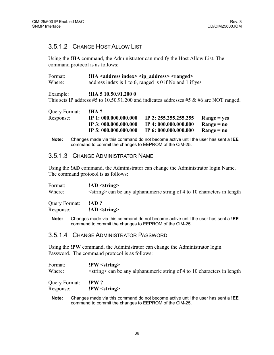 Comtech EF Data CiM-25/600 User Manual | Page 56 / 186