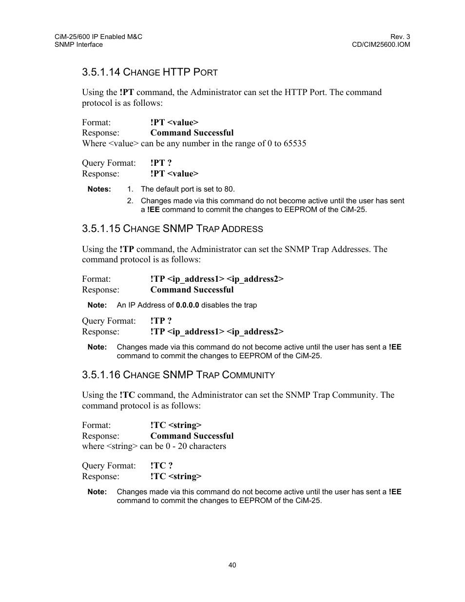 Comtech EF Data CiM-25/600 User Manual | Page 60 / 186