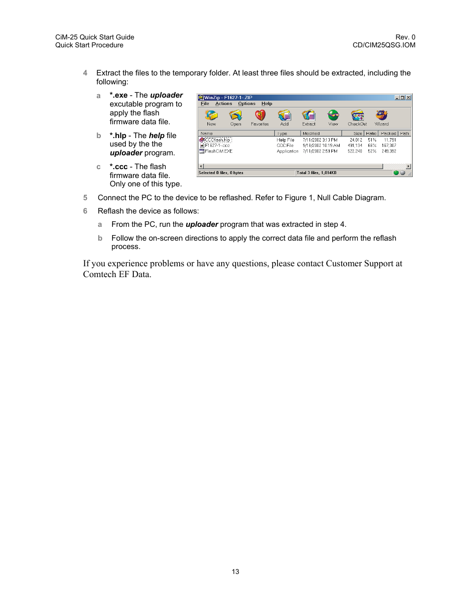 Comtech EF Data CiM-25 User Manual | Page 23 / 26