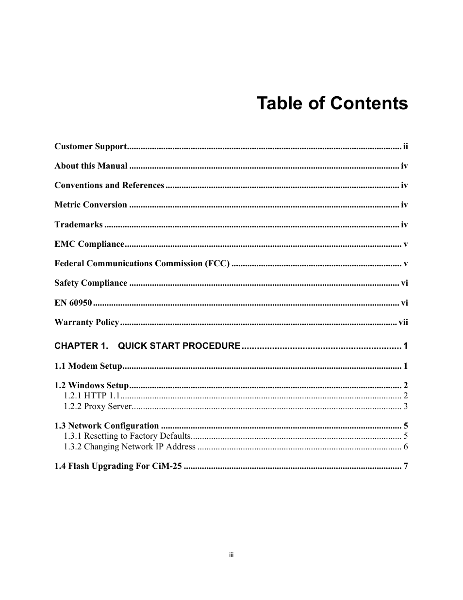 Comtech EF Data CiM-25 User Manual | Page 5 / 26