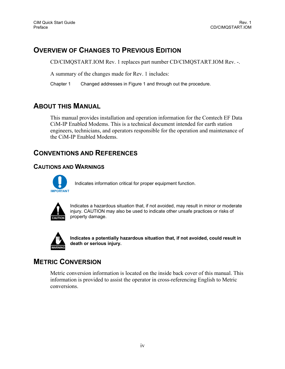 Comtech EF Data CiM Quick-Start Guide User Manual | Page 6 / 26